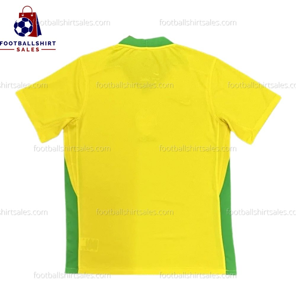 fss_Brazil Home 25 26 Men Football Shirt (2) Brazil Home 25/26 Men Football Shirt Sales Back View