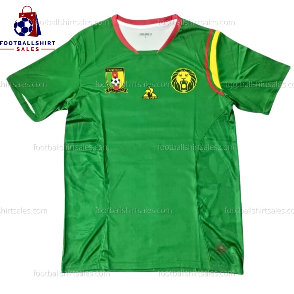 Cameroon Home 25/26 Men Football Shirt Sales Front View
