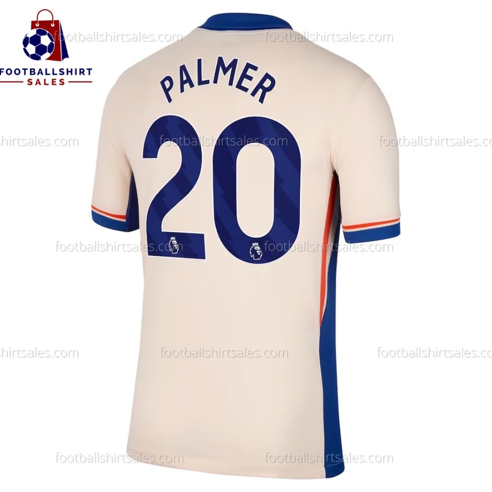 Chelsea Palmer 20 Away 24/25 Men Football Shirt Sales Back View