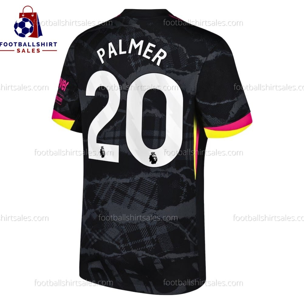 Chelsea Palmer 20 Third 24/25 Men Football Shirt Sales Back View