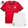 Egypt Home 25/26 Kid Football Kit Sales Front View