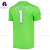 Everton Pickford 1 Goalkeeper 24/25 Men Football Shirt Sales Back View