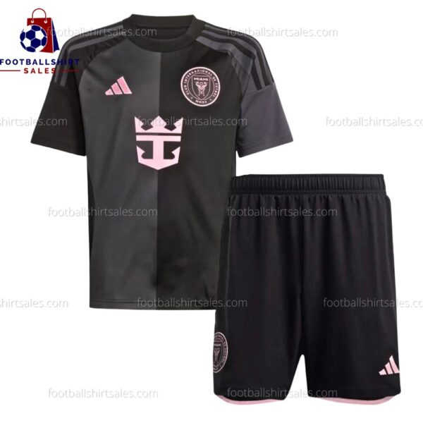 Inter Miami Away 25/26 Kid Football Kit Sales Full View