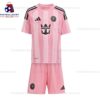 Inter Miami Home 25/26 Kid Football Kit Sales Front View