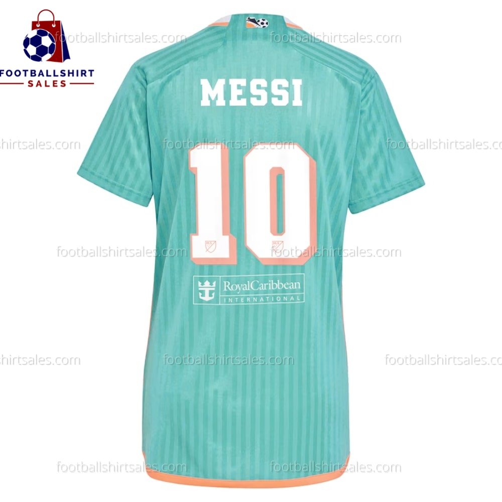 fss_Inter Miami Messi 10 Third 24 25 Women Football Shirt (2) Inter Miami Messi 10 Third 24/25 Women Football Shirt Sales Back View