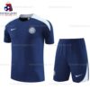 Inter Milan Navy Blue Pre Match 25/26 Kid Football Kit Sales Front View