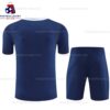 Inter Milan Navy Blue Pre Match 25/26 Kid Football Kit Sales Back View