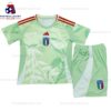 Italy Away 25/26 Kid Football Kit Sales Front View