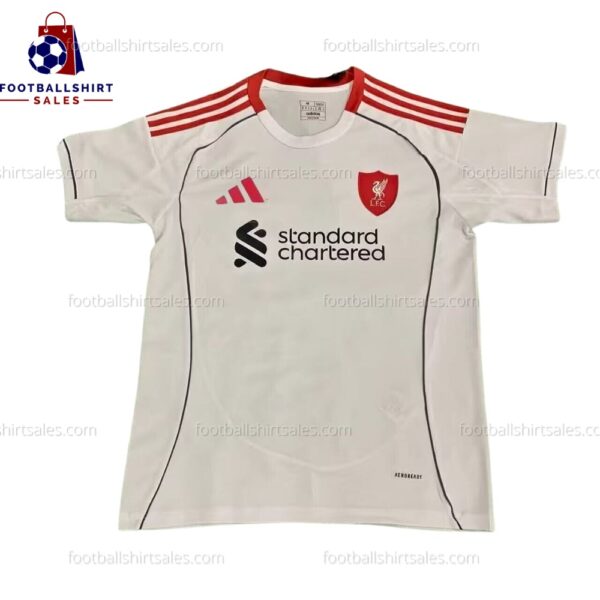 Liverpool Away 25 26 Men Football Shirt Front VIew