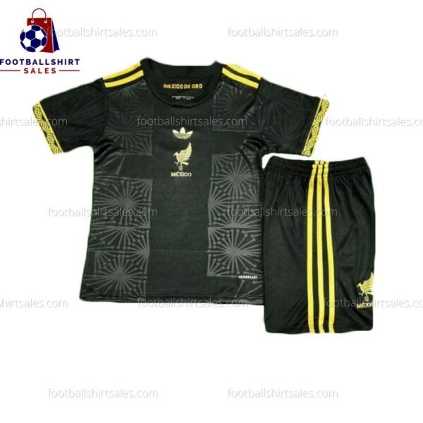 Mexico Golden Cup Special Edition 25/26 Kid Football Kit Sales Front View