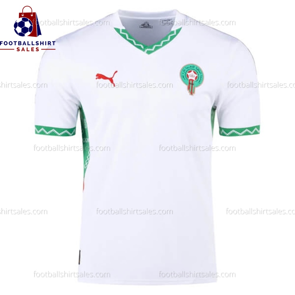 Morocco Away 25/26 Men Football Shirt Sales Front View