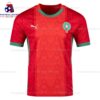 Morocco Home 25/26 Men Football Shirt Sales Front View