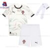 Portugal Away 25/26 Kid Football Kit Sales Full View