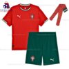 Portugal Home 25/26 Kid Football Kit Sales Full View