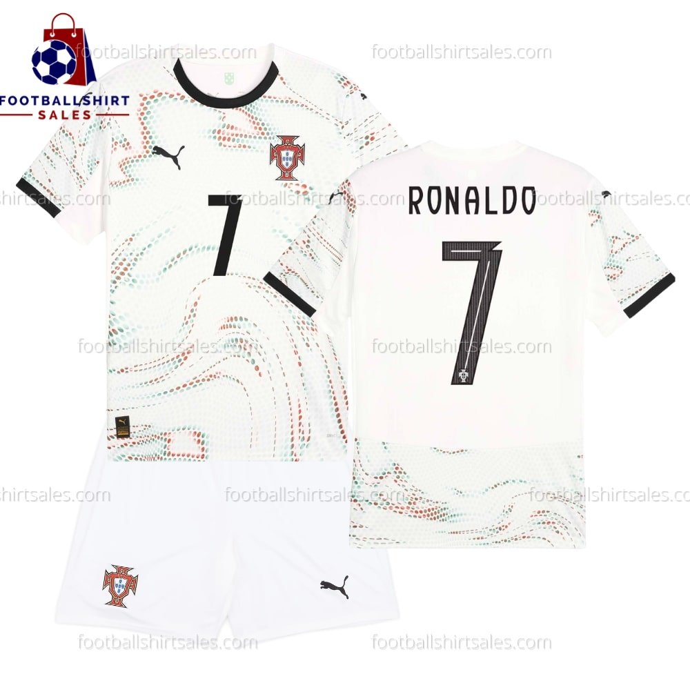 fss_Portugal Ronaldo 7 Away 25_26 Kid Football Kit Portugal Ronaldo 7 Away 25/26 Kid Football Kit Sales No Socks
