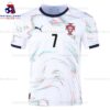 Portugal Ronaldo 7 Away 25/26 Men Football Shirt Sales Front View