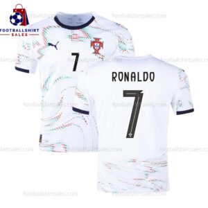 Portugal Ronaldo 7 Away 25/26 Men Football Shirt Sales Full View