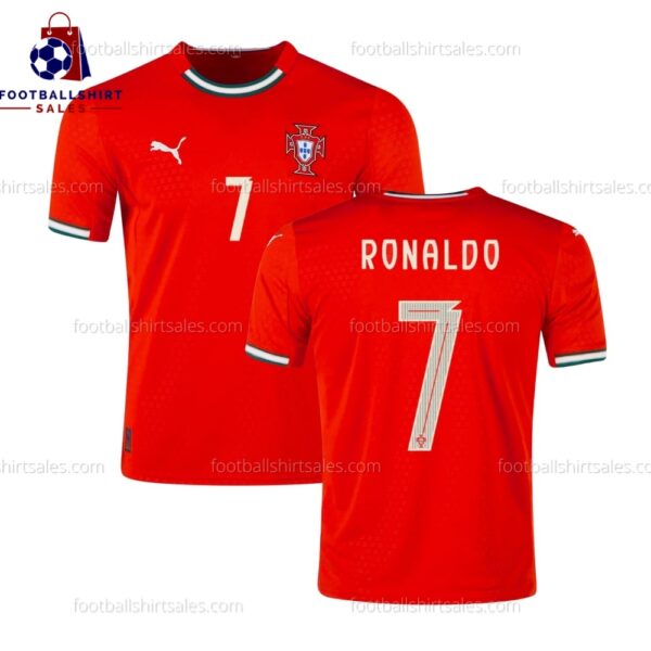 Portugal Ronaldo 7 Home 25/26 Men Football Shirt Sales Full View