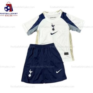 Tottenham Home 25/26 Kid Football Kit Sales Full View