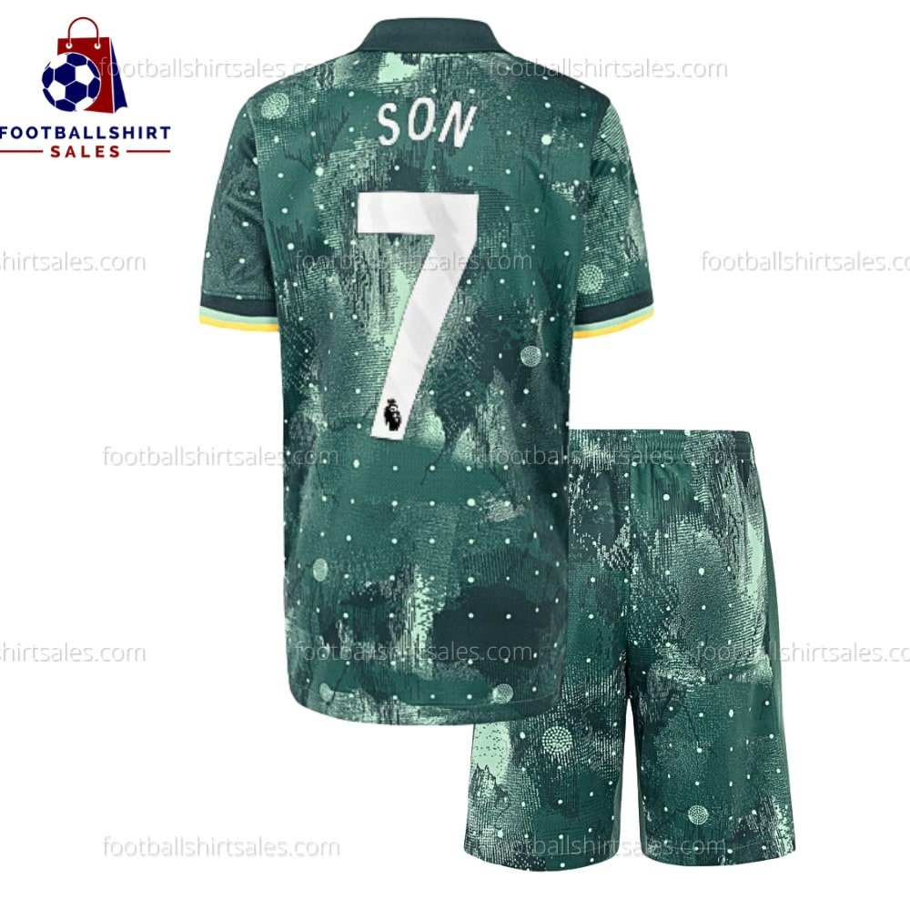 Tottenham Son 7 Third 24/25 Kid Football Kit Sales