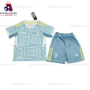 Juventus Away Kid Football Kit 2025/26 Sales Front View