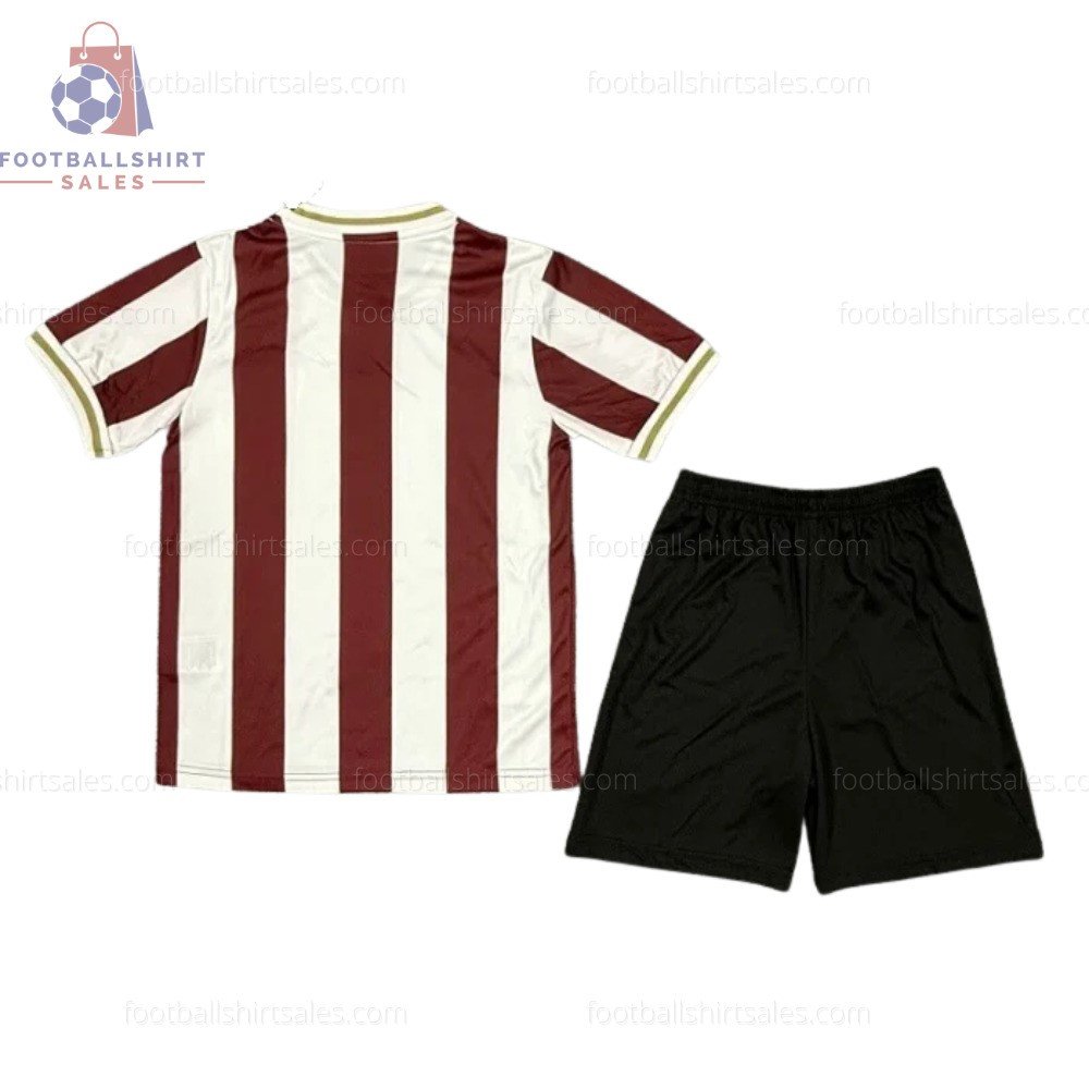 FC Nurnberg 125th 25/26 Kid Football Kit - Back View of Replica Shirt